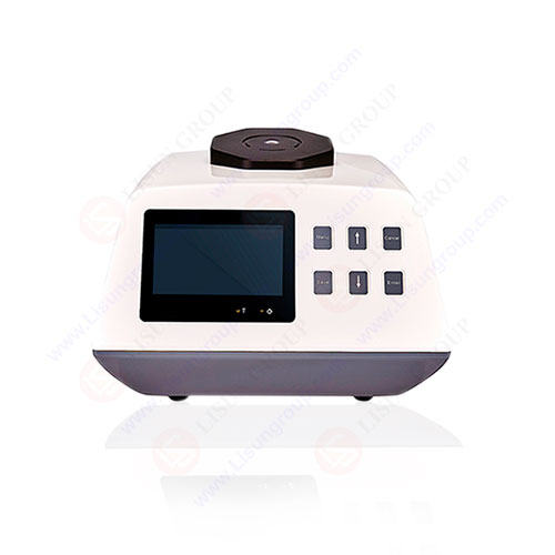 Highly performance loaded spectrophotometer with test caliber upward